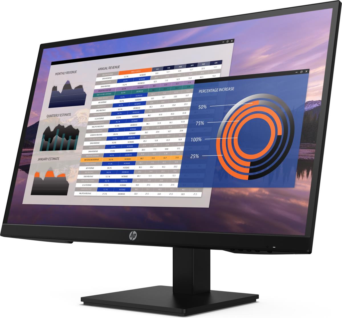 Desktop Monitor - P27h G4 - 27in - 1920x1080 (FHD)