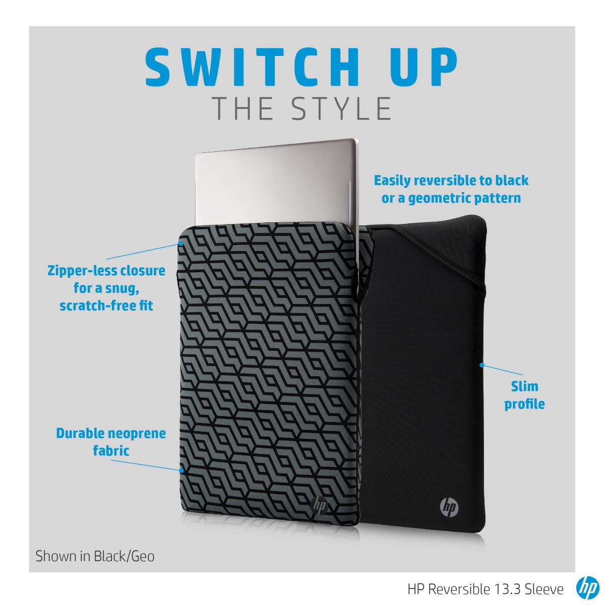 Notebook Sleeve - 13.3in - Black