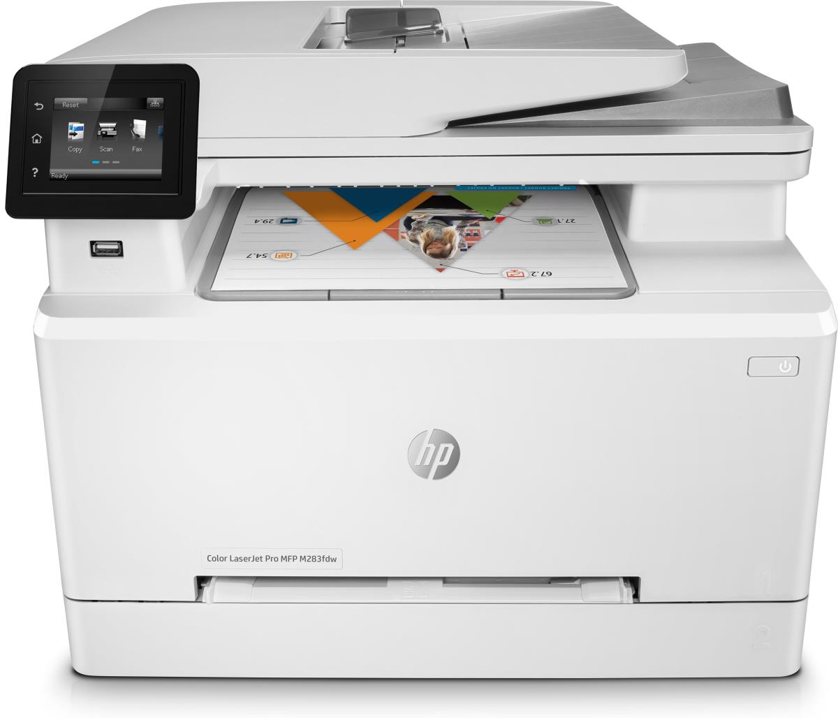 LaserJet Pro M283fdw - Color Multifunction Printer - Laser - A4 - USB / Ethernet /Wi-Fi