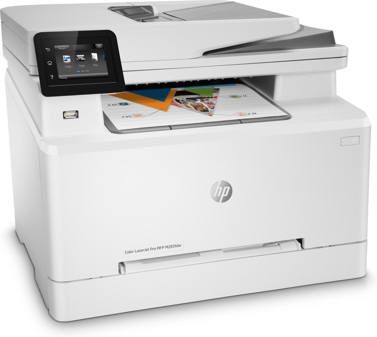 LaserJet Pro M283fdw - Color Multifunction Printer - Laser - A4 - USB / Ethernet /Wi-Fi