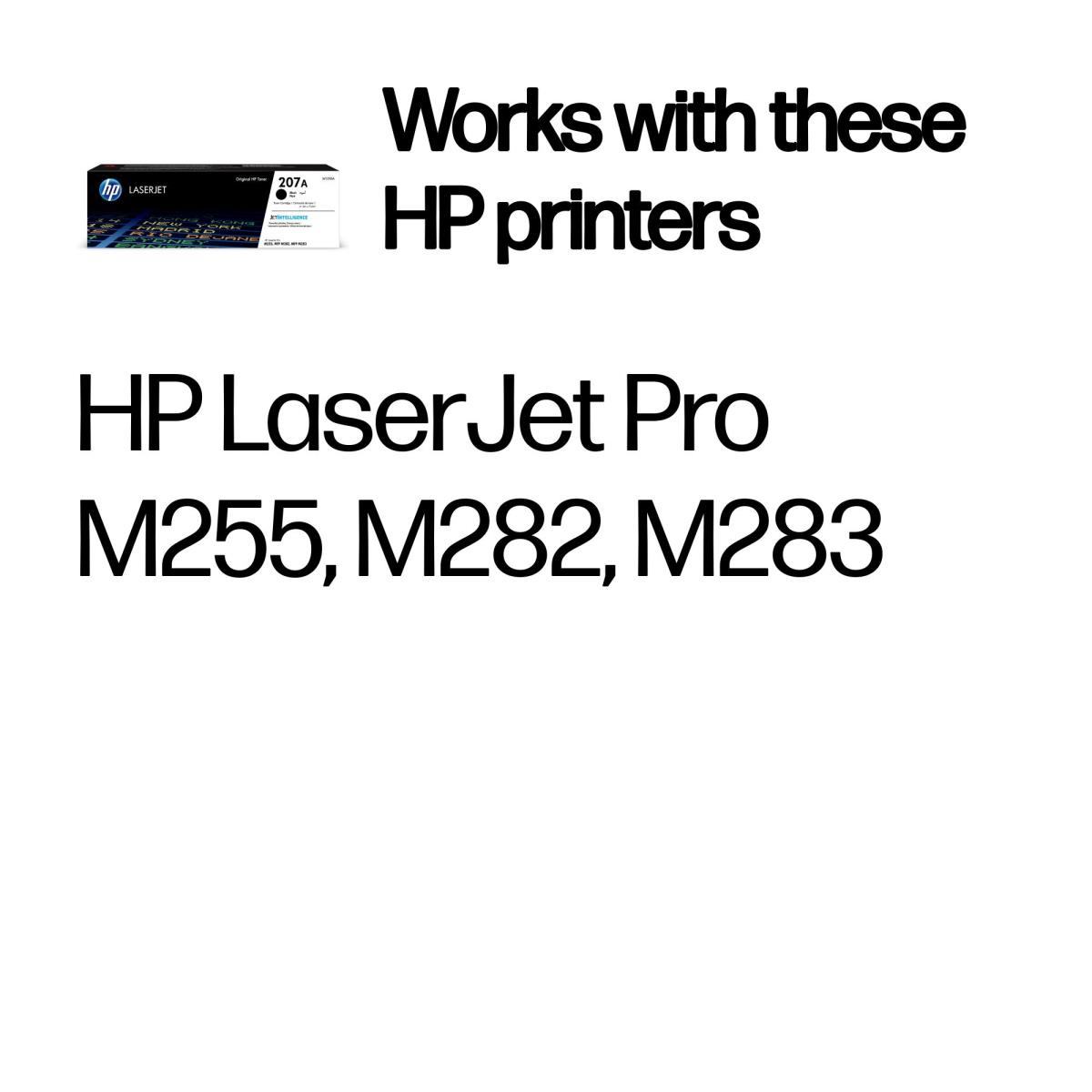 Toner Cartridge - No 207A - 1.35k Pages - Black