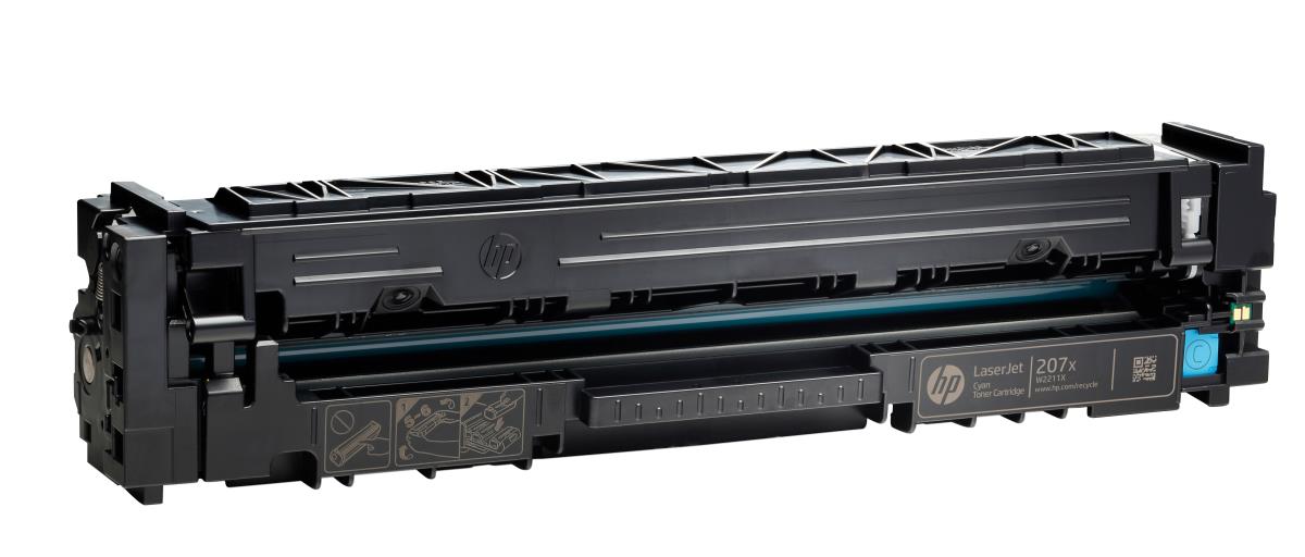 Toner Cartridge - No 207X - 2.45K Pages - Cyan