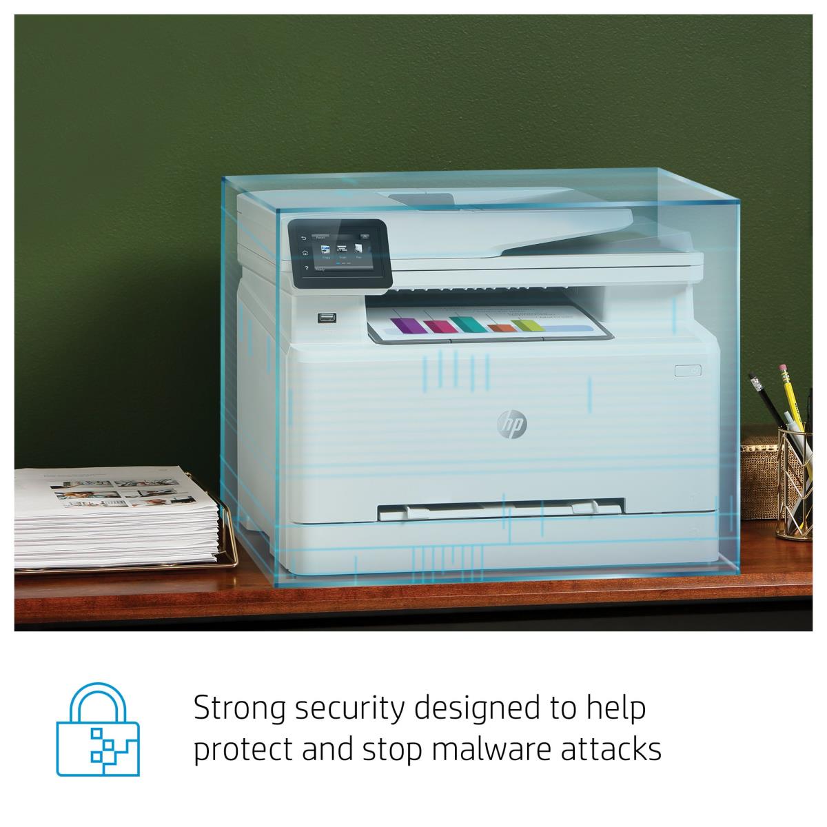 LaserJet Pro M282nw - Color Multifunction Printer - Laser - A4 - USB / Ethernet /Wi-Fi
