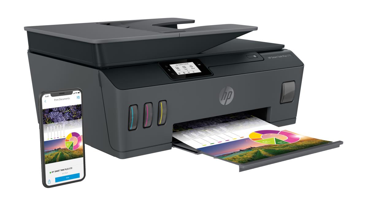 Smart Tank Plus 570 Wireless - All-in-One Printer - Inkjet - A4 - USB / Wi-Fi / Bluetooth