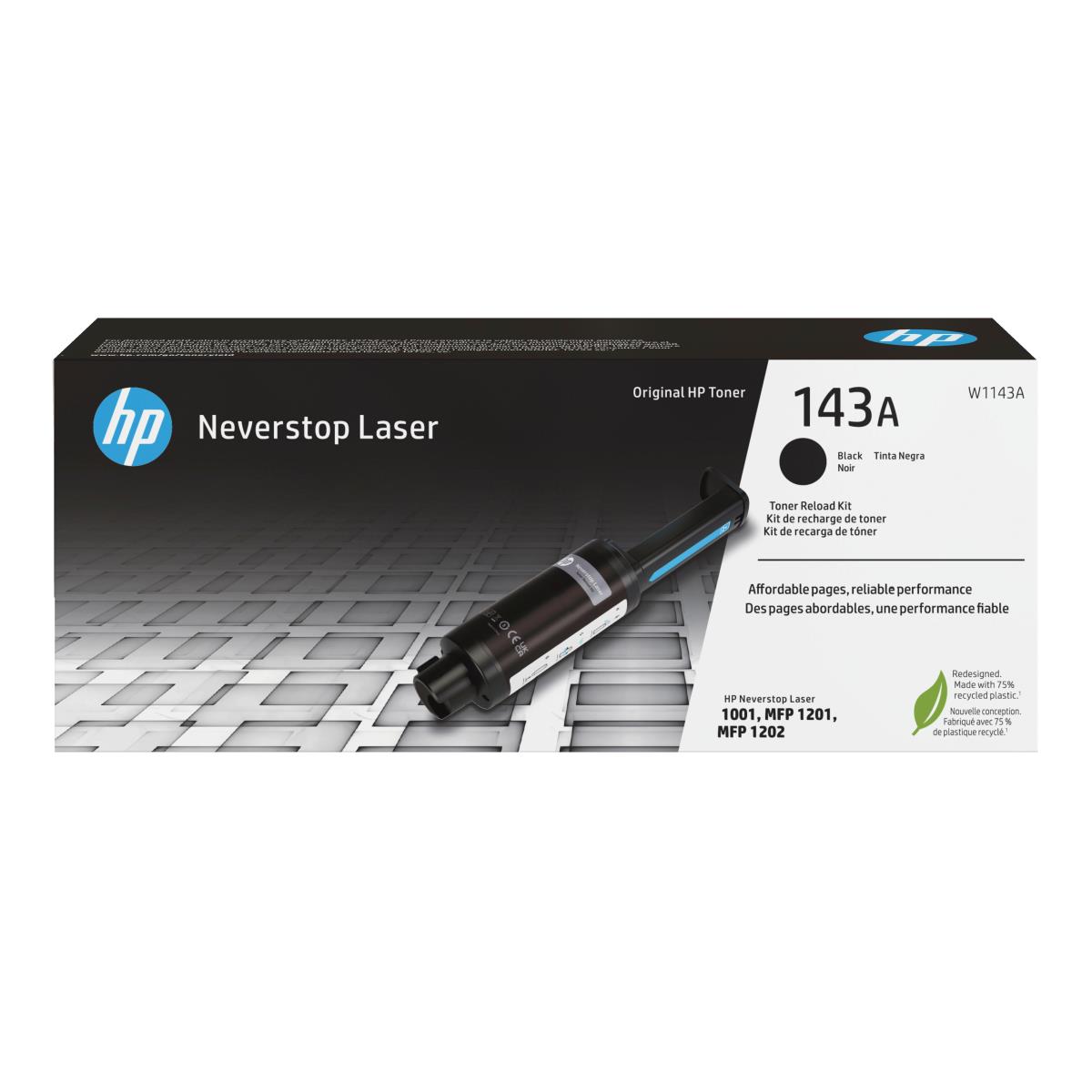 Neverstop Toner Reload Kit - No 143A - Black
