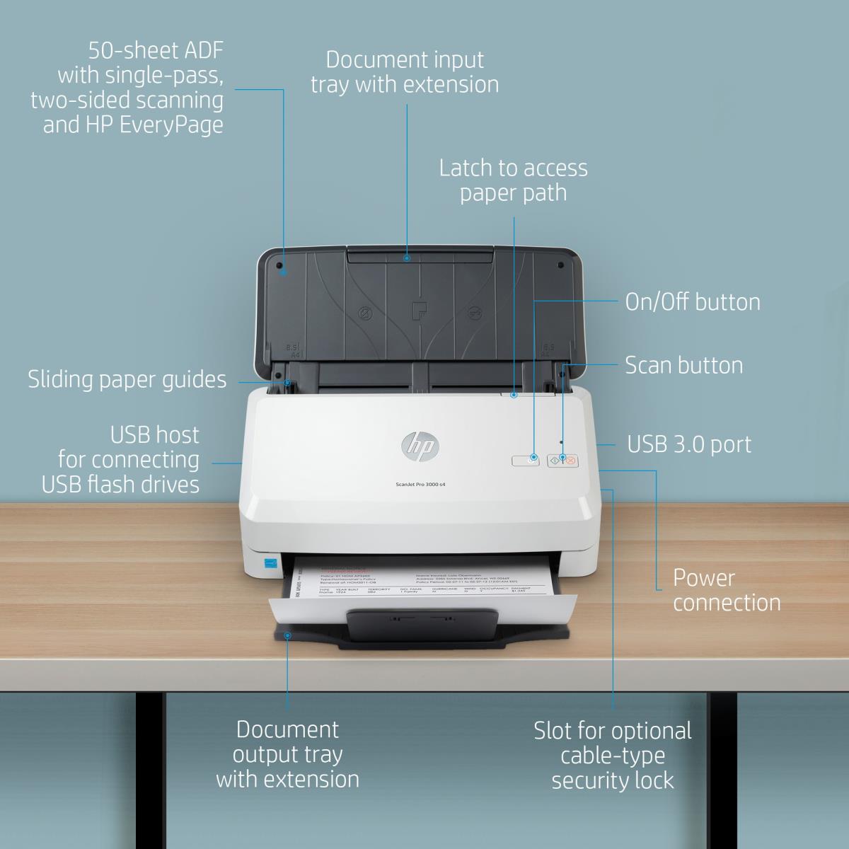 ScanJet Pro 3000 s4 Sheet-feed Scanner