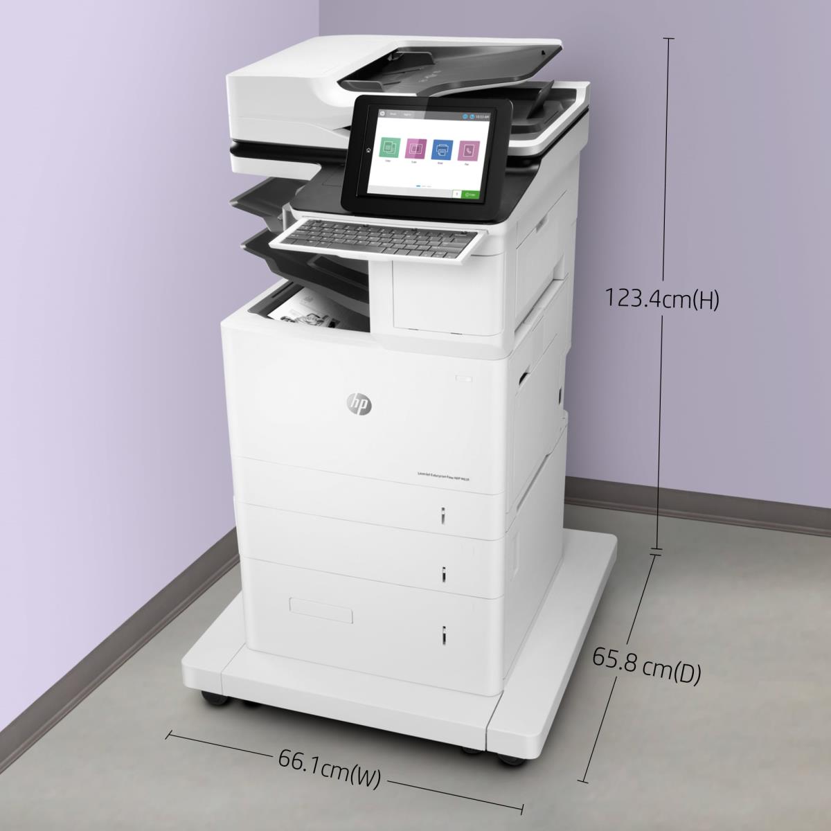 LaserJet Enterprise Flow M636z - Multifunction Printer - Laser - A4 - USB / Ethernet