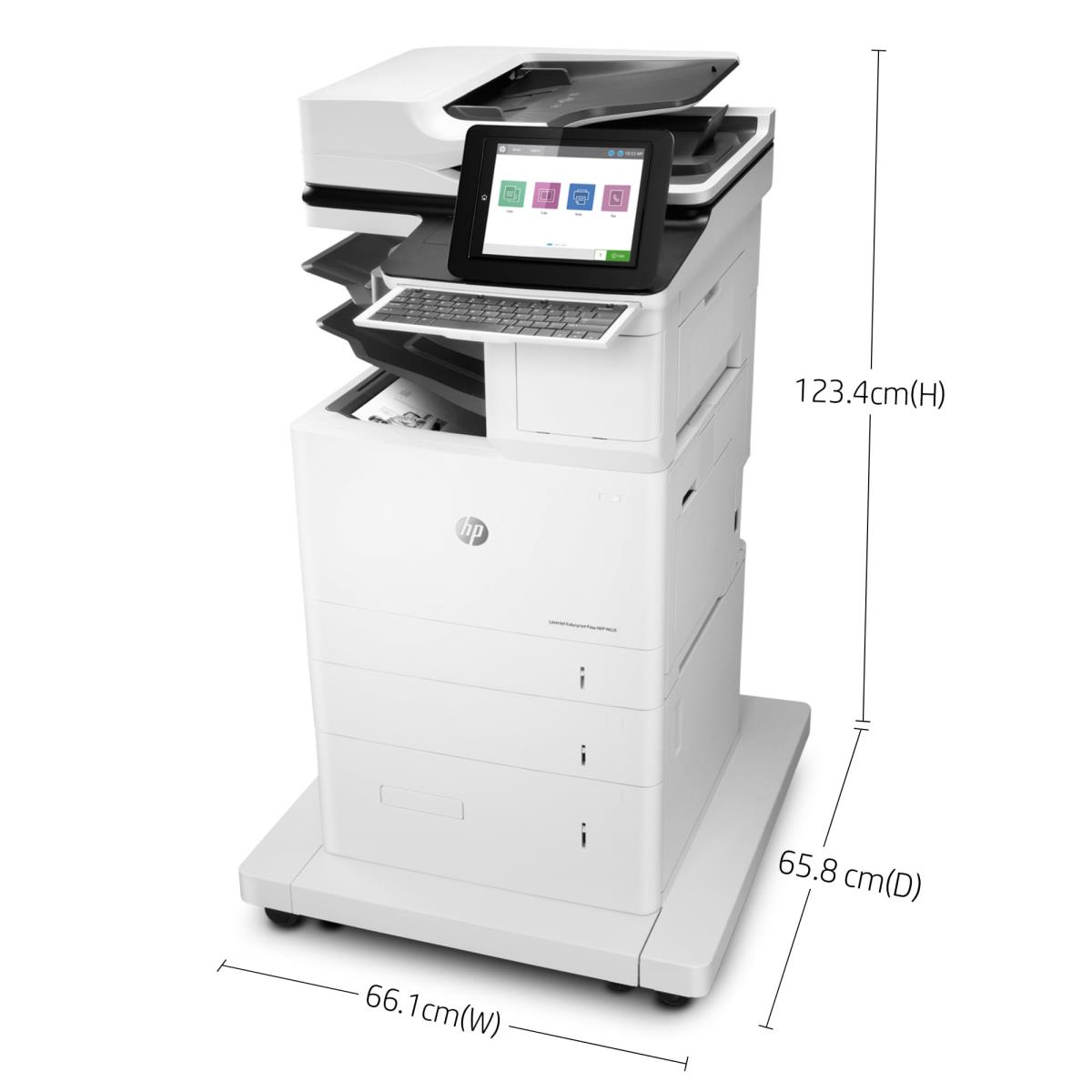 LaserJet Enterprise Flow M636z - Multifunction Printer - Laser - A4 - USB / Ethernet