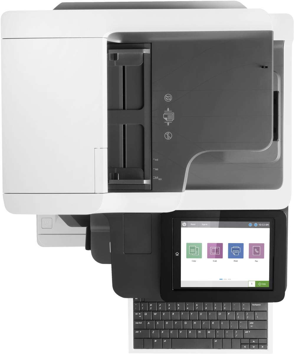 LaserJet Enterprise Flow M635z - Multifunction Printer - Laser - A4 - USB / Ethernet