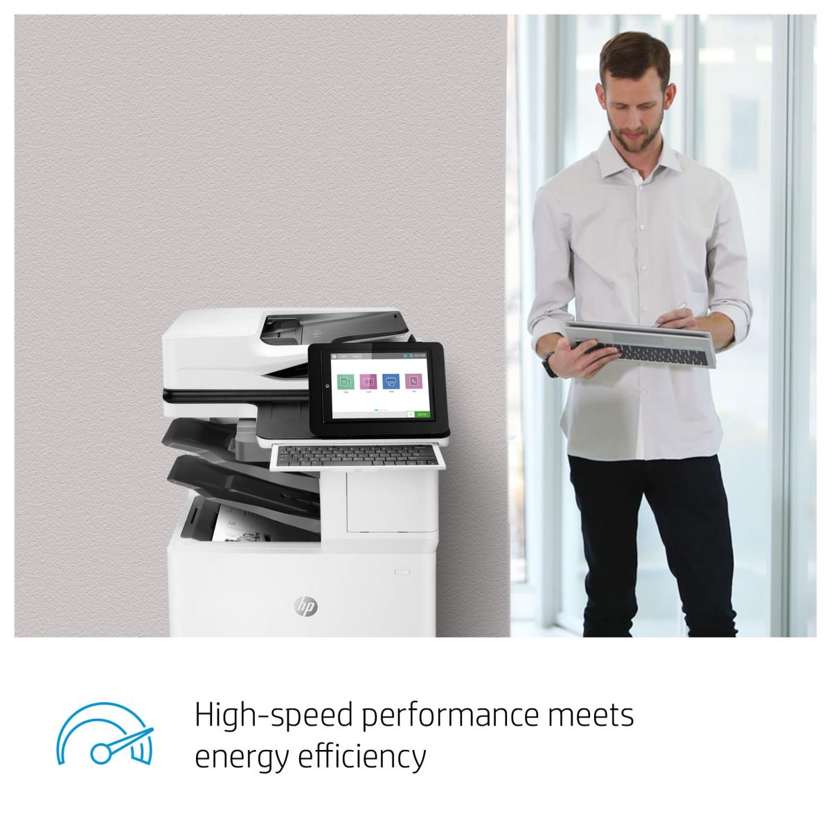 LaserJet Enterprise Flow M635z - Multifunction Printer - Laser - A4 - USB / Ethernet