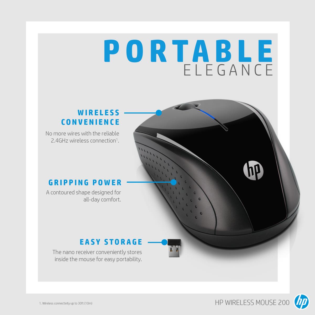 Wireless Mouse - 220 - Black