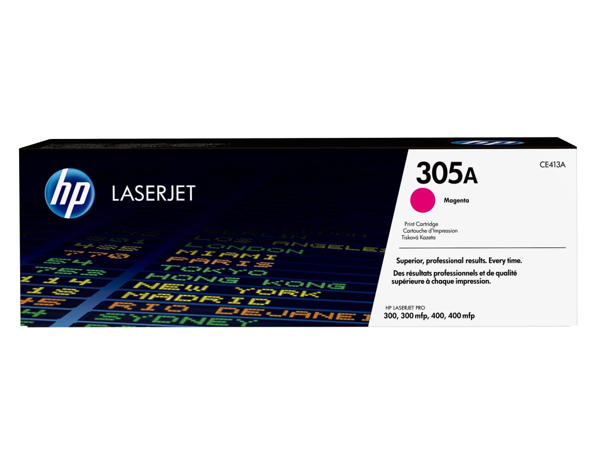 Toner Cartridge - No 305A - 2.6K Pages - Magenta