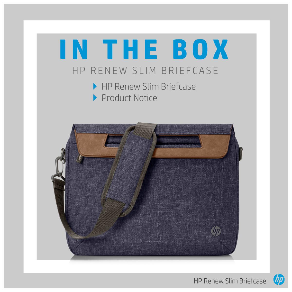Renew 14 - 14in Notebook Briefcase - Navy