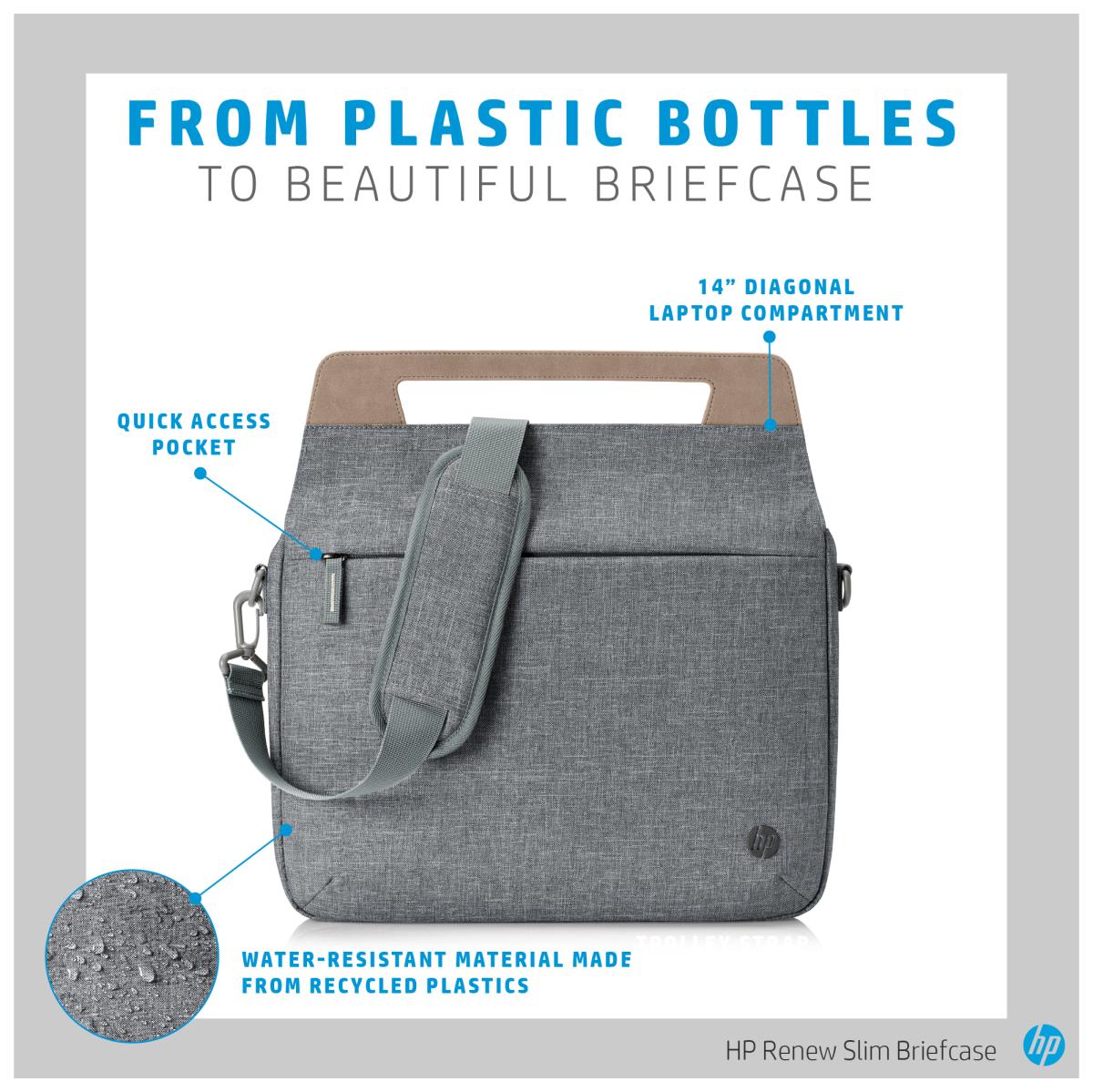 Renew 14 - 14in Notebook Briefcase - Grey