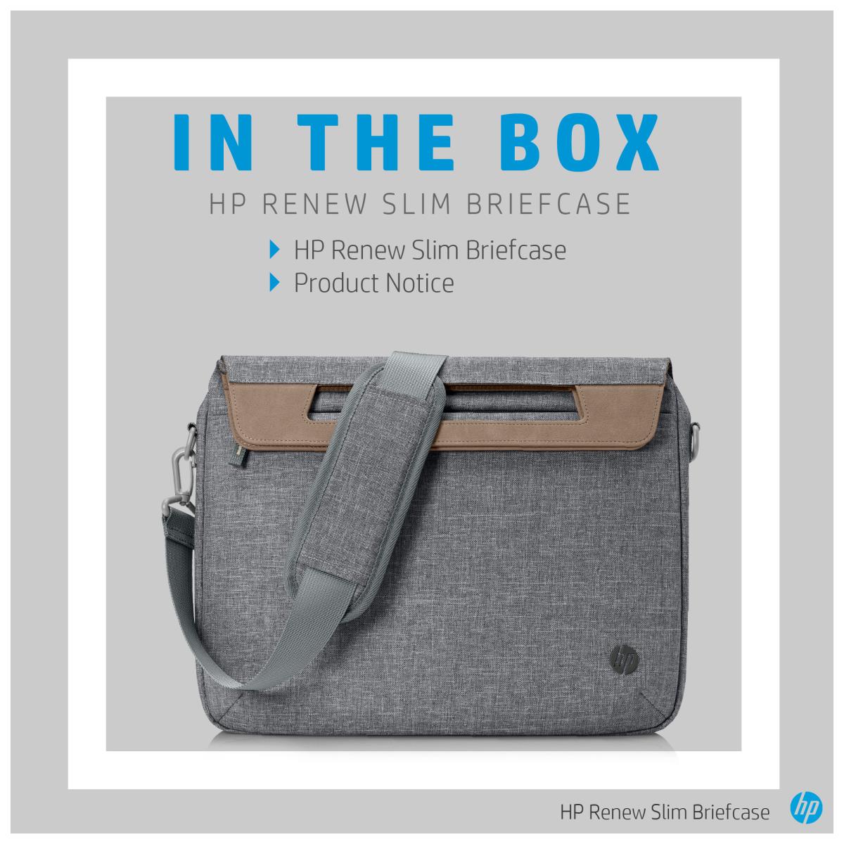 Renew 14 - 14in Notebook Briefcase - Grey