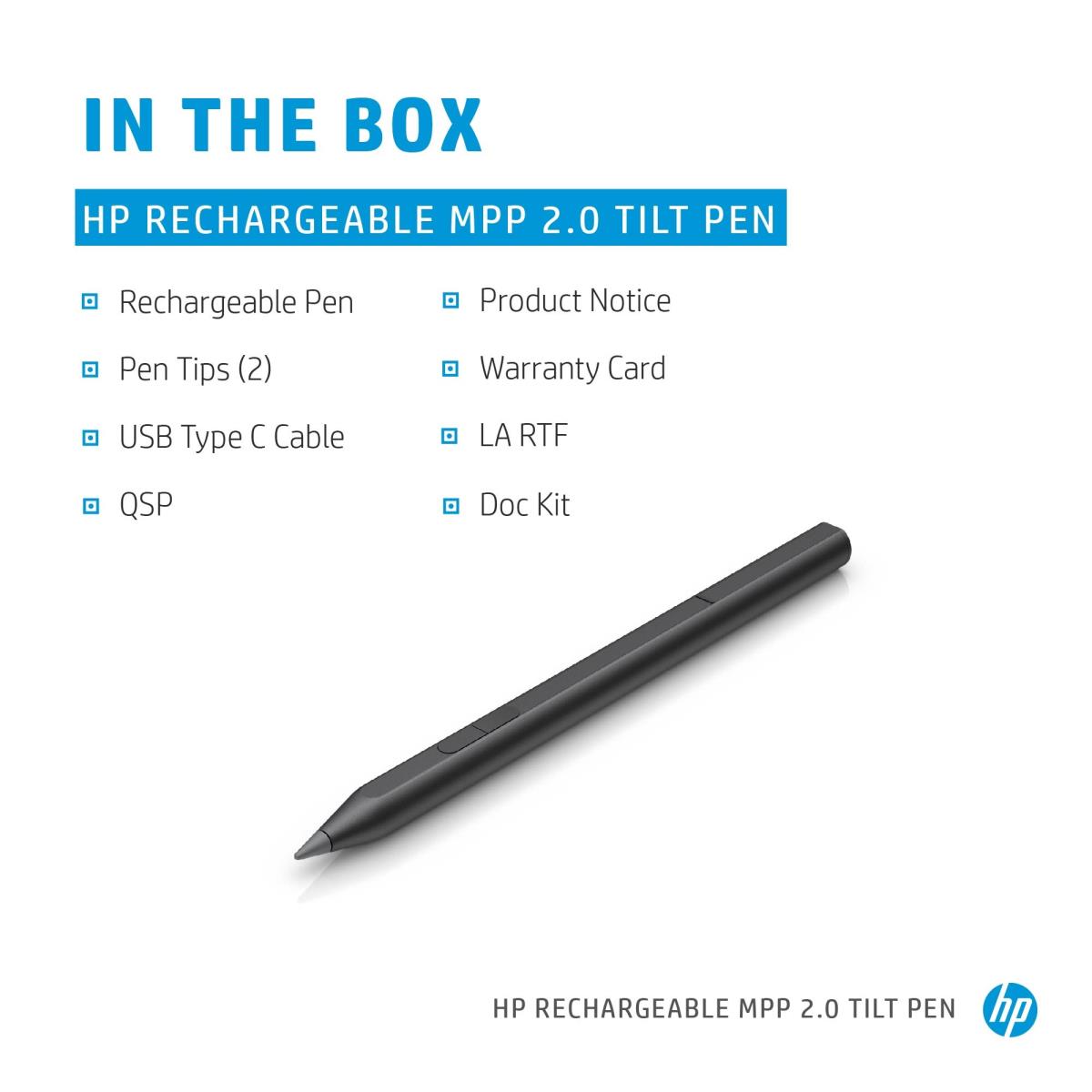 Rechargeable MPP 2.0 Tilt Pen Black