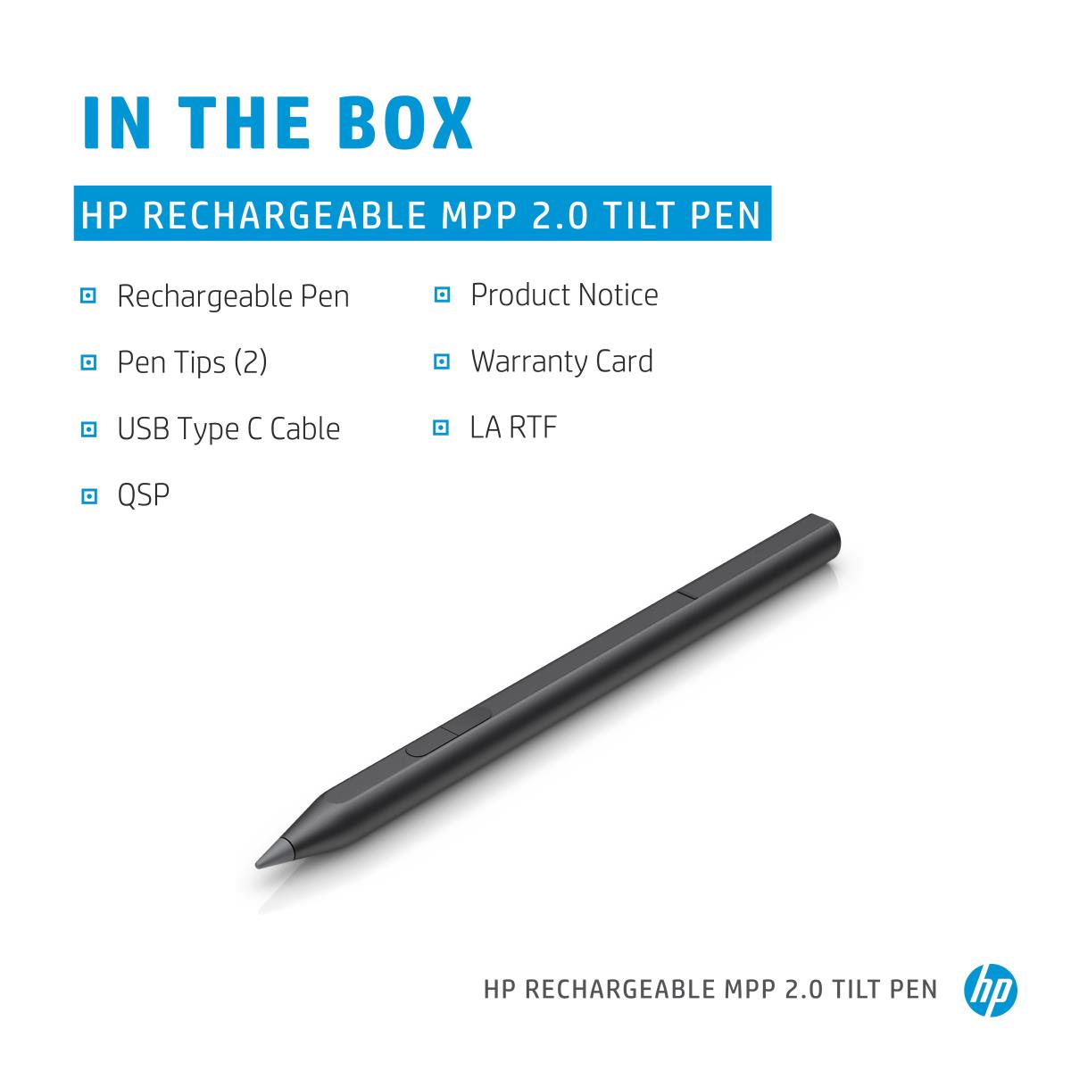 Rechargeable MPP 2.0 Tilt Pen Black