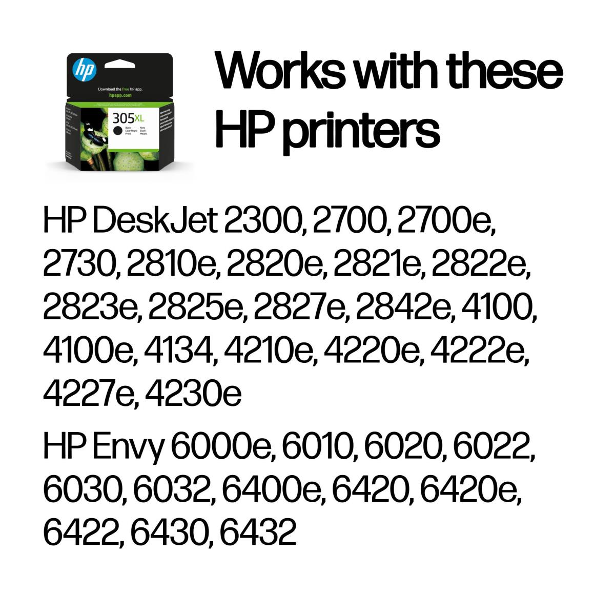 Ink Cartridge - No 305XL - High Yield - Black