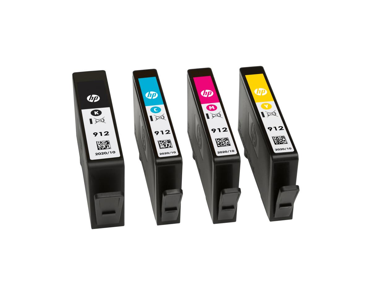Ink Cartridge - No 912 - CMYK - 4 Pack
