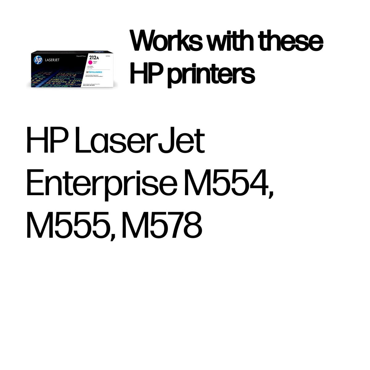 Toner Cartridge - No 212A - 4.5K Pages - Magenta
