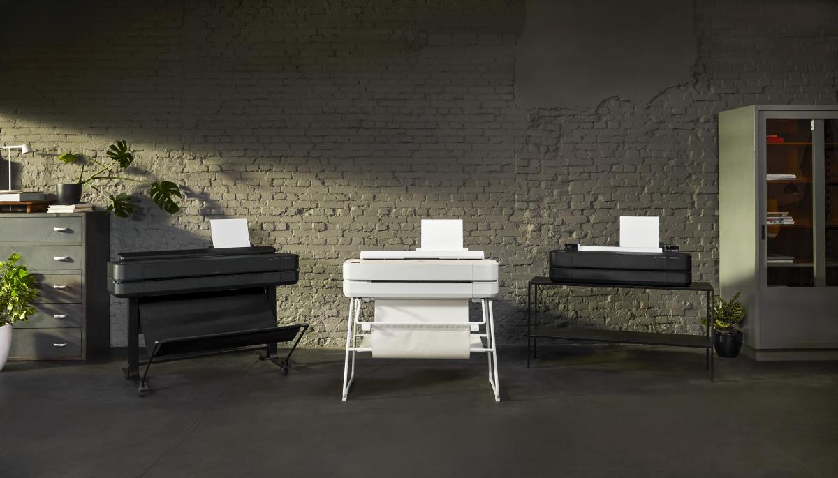 DesignJet Studio Steel - Color Printer - Inkjet - 24in - USB / Ethernet / Wi-Fi
