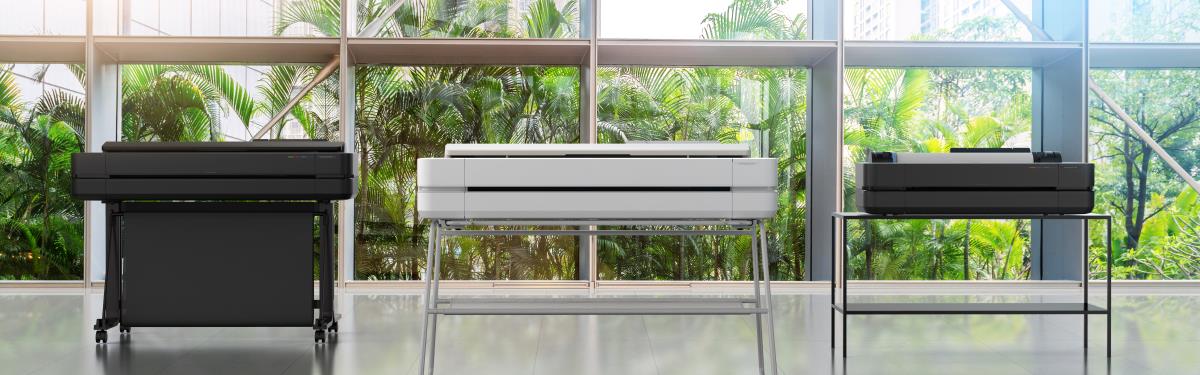 DesignJet Studio Steel - Color Printer - Inkjet - 24in - USB / Ethernet / Wi-Fi