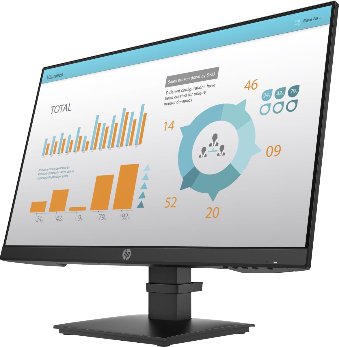 Desktop Monitor - P24 G4 - 24in - 1920x1080 (FHD) - IPS
