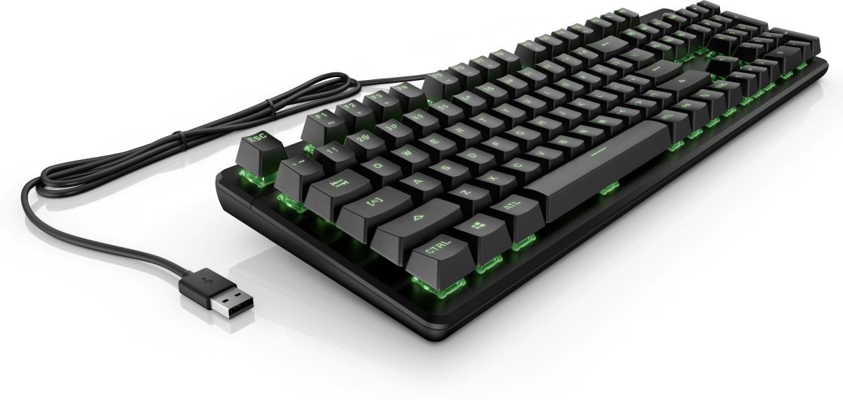 Pavilion Gaming Keyboard 550 - Backlit - USB - Qwerty int'l