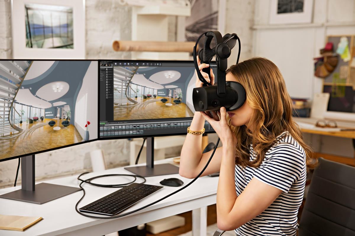 Headset Reverb G2 Virtual Reality - with Reverb controllers