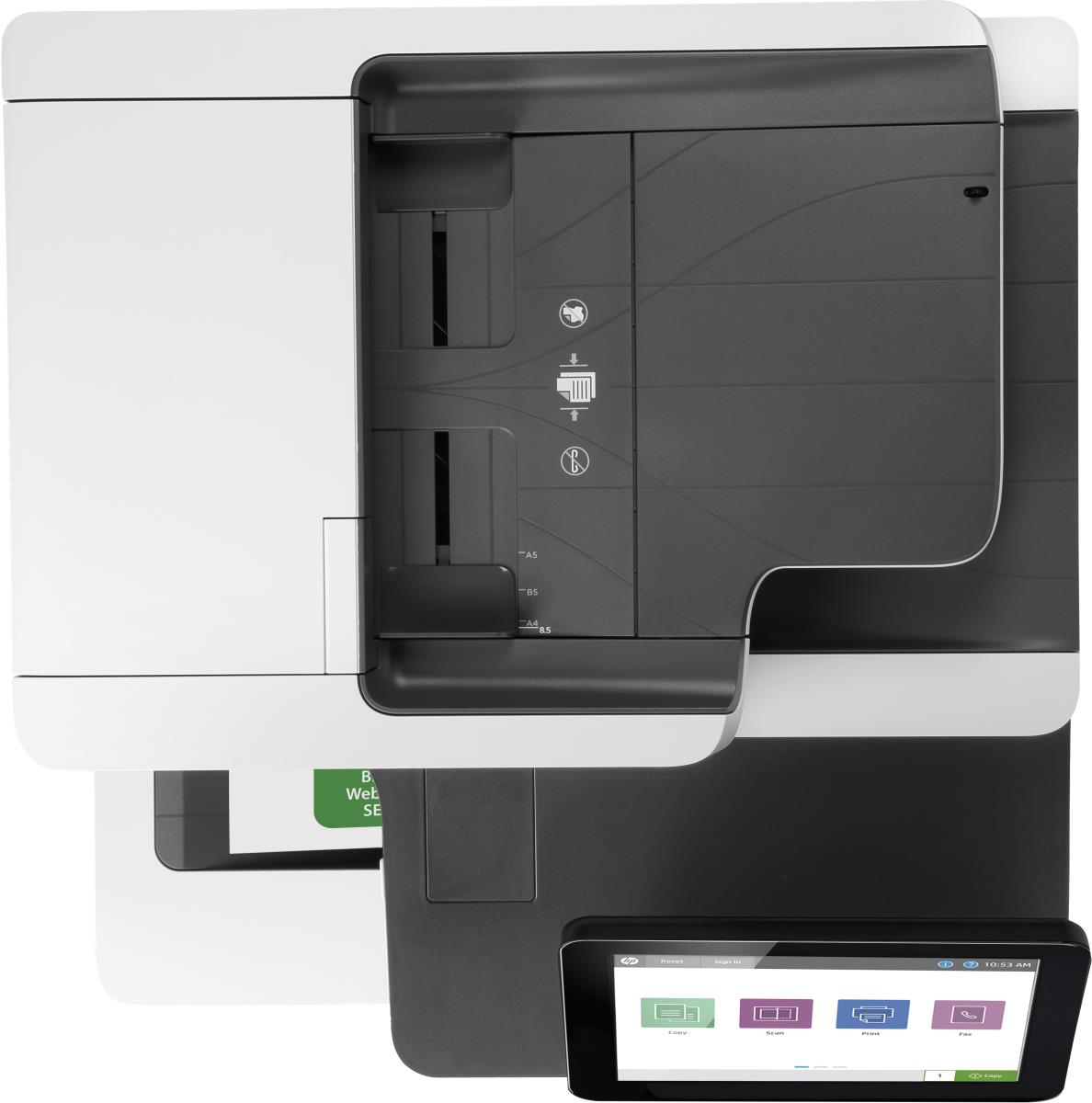 LaserJet Enterprise Flow M578c - Color Multifunction Printer - Laser - A4 - USB / Ethernet