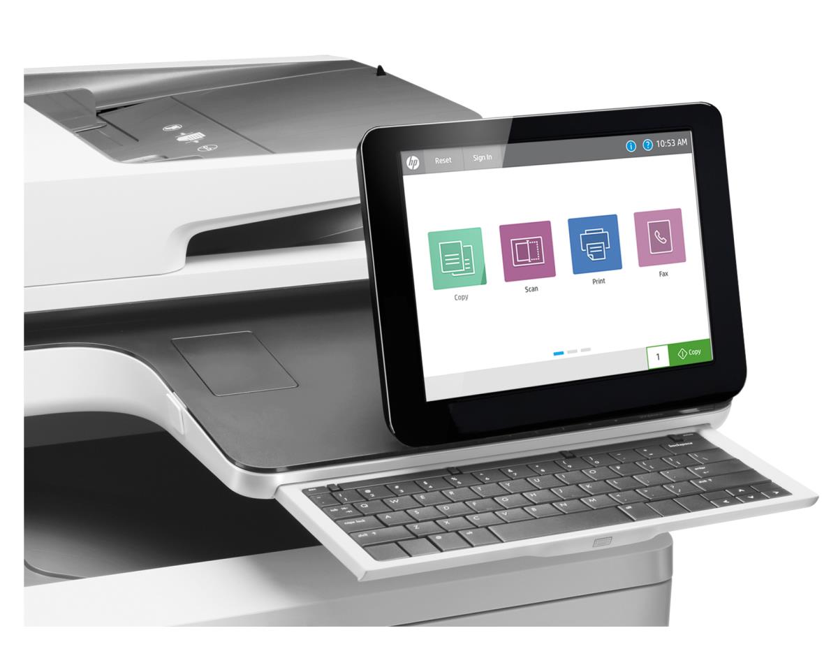 LaserJet Enterprise Flow M578c - Color Multifunction Printer - Laser - A4 - USB / Ethernet