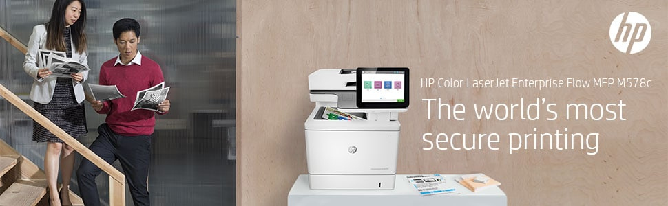 LaserJet Enterprise Flow M578c - Color Multifunction Printer - Laser - A4 - USB / Ethernet