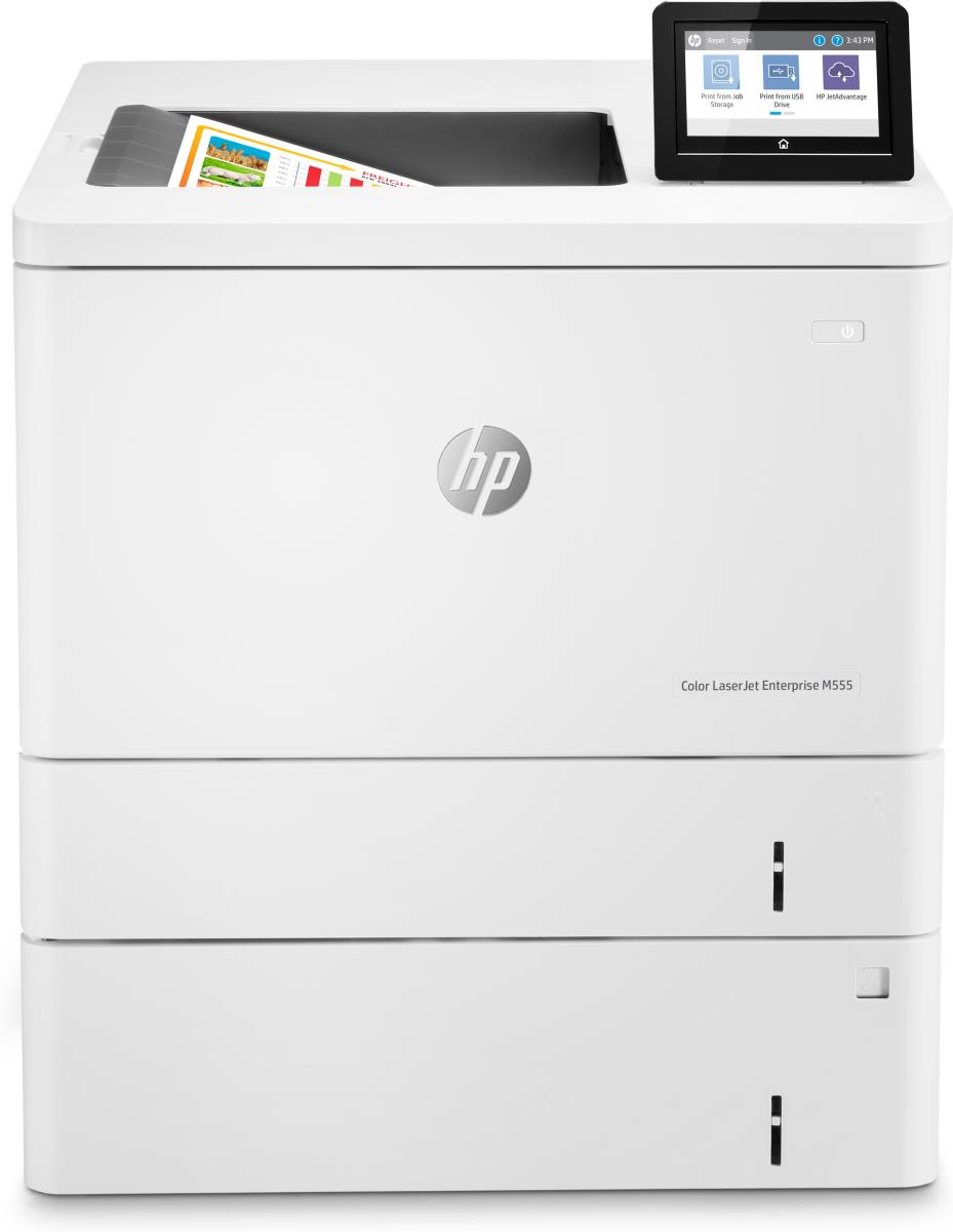 LaserJet Enterprise M555x - Color Printer - Laser - A4 - USB / Ethernet / Wi-Fi