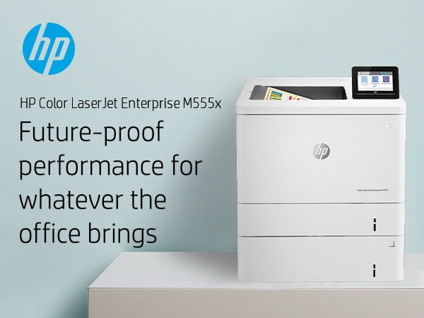 LaserJet Enterprise M555x - Color Printer - Laser - A4 - USB / Ethernet / Wi-Fi
