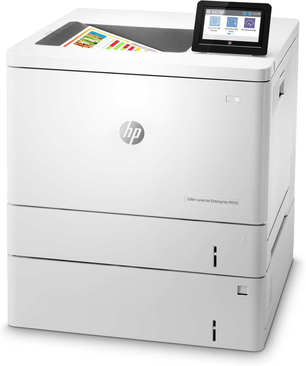 LaserJet Enterprise M555x - Color Printer - Laser - A4 - USB / Ethernet / Wi-Fi