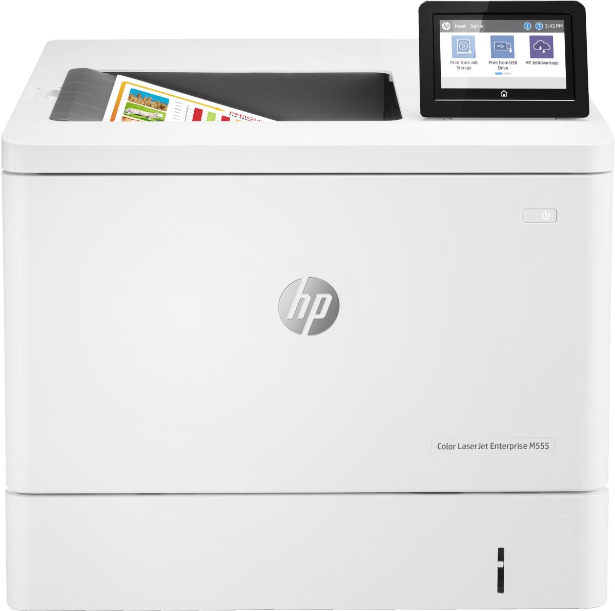 LaserJet Enterprise M555dn - Color Printer - Laser - A4 - USB / Ethernet