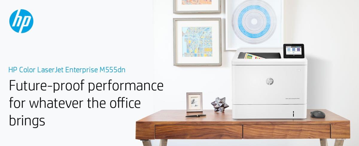LaserJet Enterprise M555dn - Color Printer - Laser - A4 - USB / Ethernet