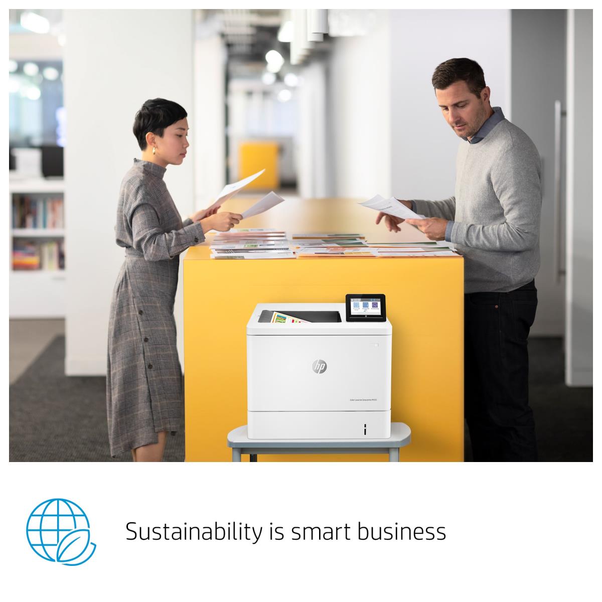 LaserJet Enterprise M555dn - Color Printer - Laser - A4 - USB / Ethernet