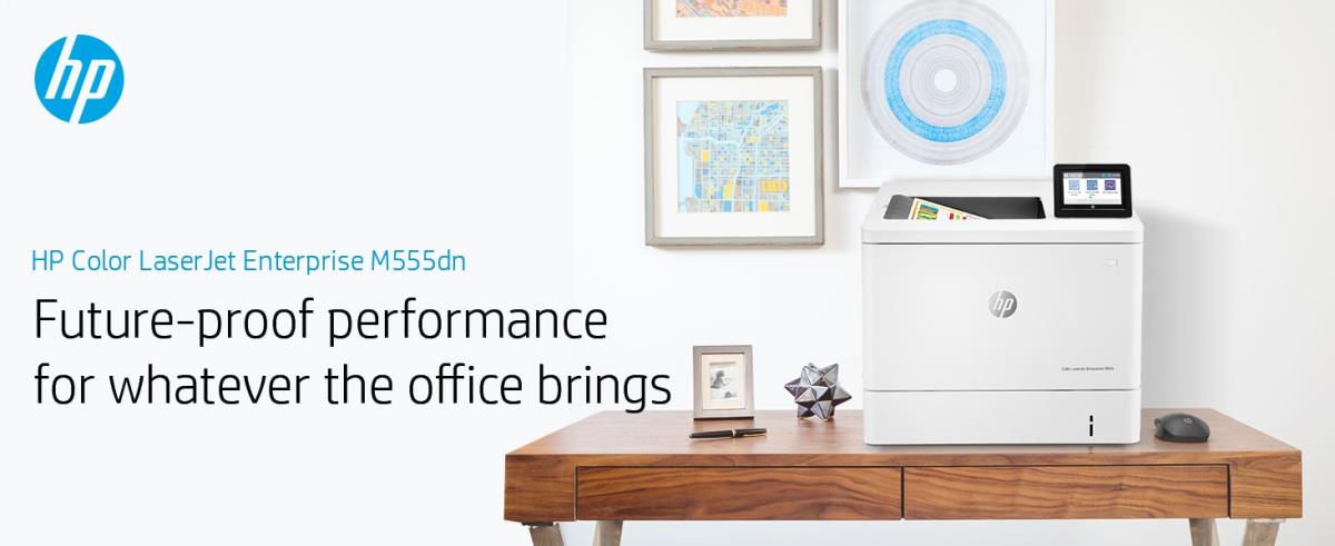 LaserJet Enterprise M555dn - Color Printer - Laser - A4 - USB / Ethernet