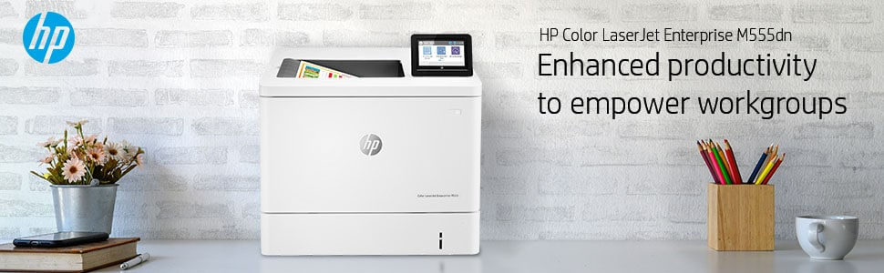 LaserJet Enterprise M555dn - Color Printer - Laser - A4 - USB / Ethernet