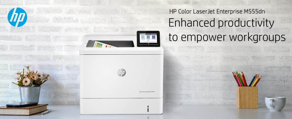LaserJet Enterprise M555dn - Color Printer - Laser - A4 - USB / Ethernet