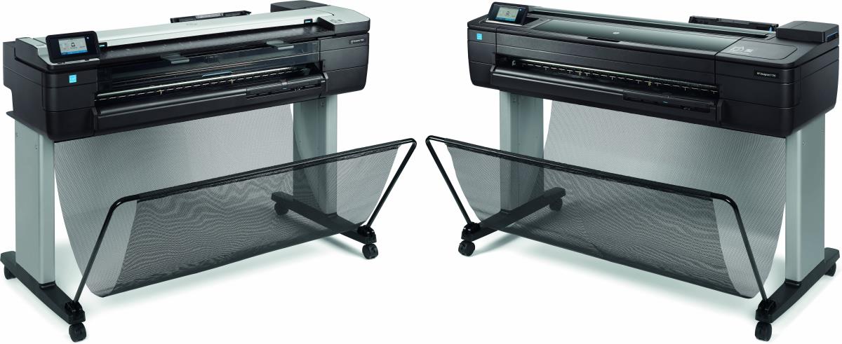 DesignJet T830 - Color Multifunction Printer - Inkjet - 24in - Ethernet / Wi-Fi