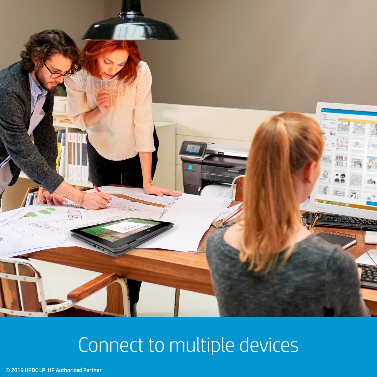 DesignJet T830 - Color Multifunction Printer - Inkjet - 24in - Ethernet / Wi-Fi