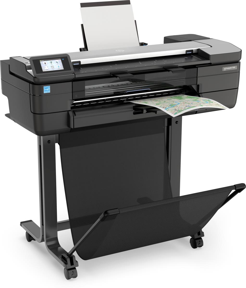 DesignJet T830 - Color Multifunction Printer - Inkjet - 24in - Ethernet / Wi-Fi