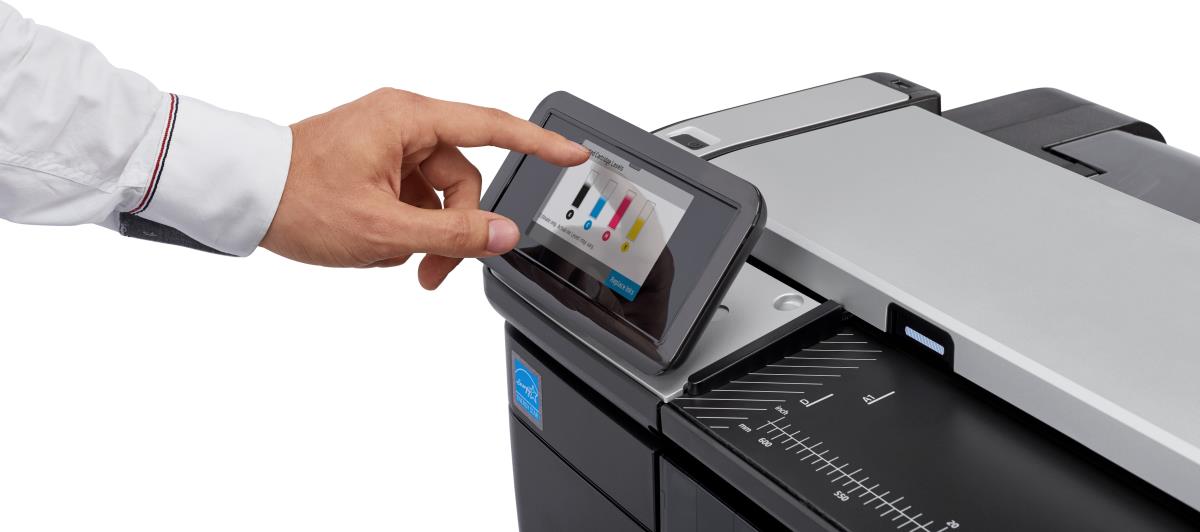 DesignJet T830 - Color Multifunction Printer - Inkjet - 24in - Ethernet / Wi-Fi
