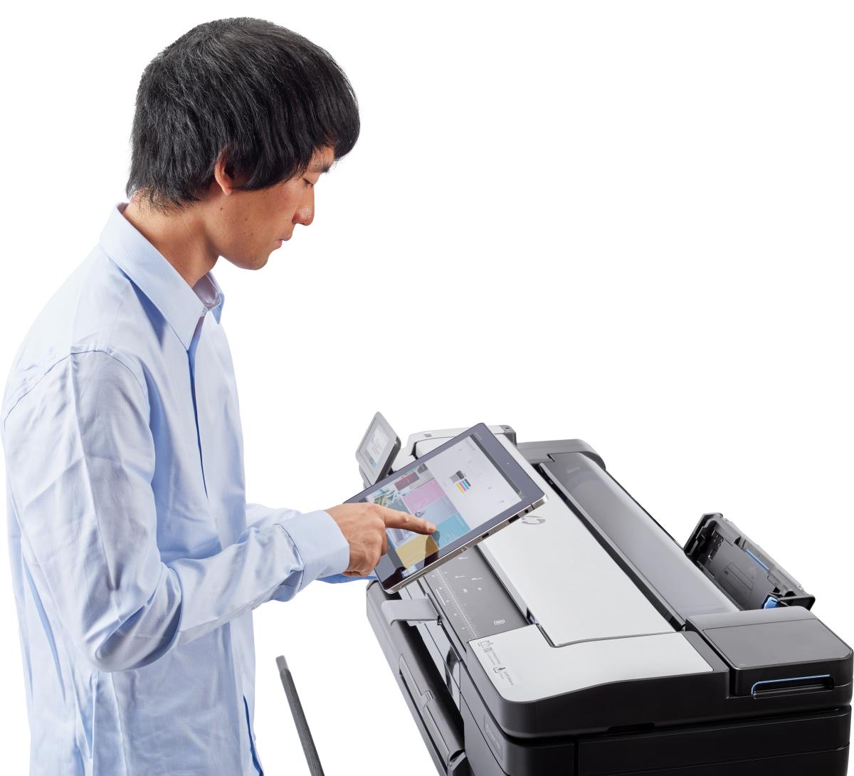 DesignJet T830 - Color Multifunction Printer - Inkjet - 24in - Ethernet / Wi-Fi