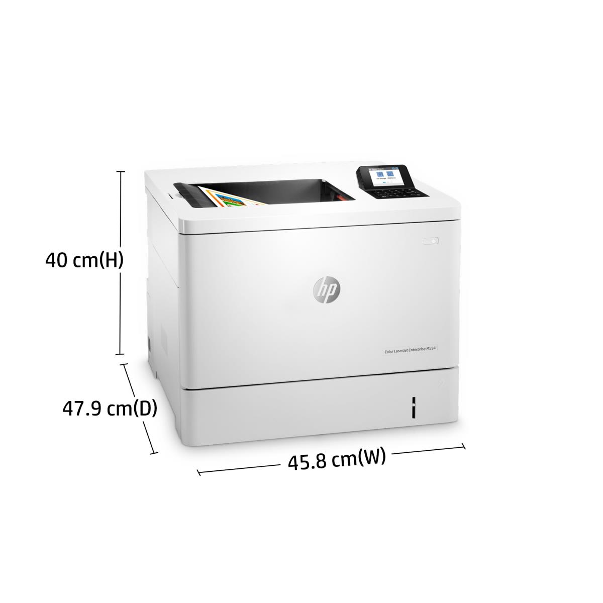LaserJet Enterprise M554dn - Color Printer - Laser - A4 - USB / Ethernet