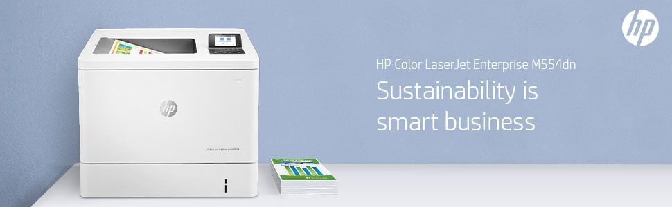 LaserJet Enterprise M554dn - Color Printer - Laser - A4 - USB / Ethernet