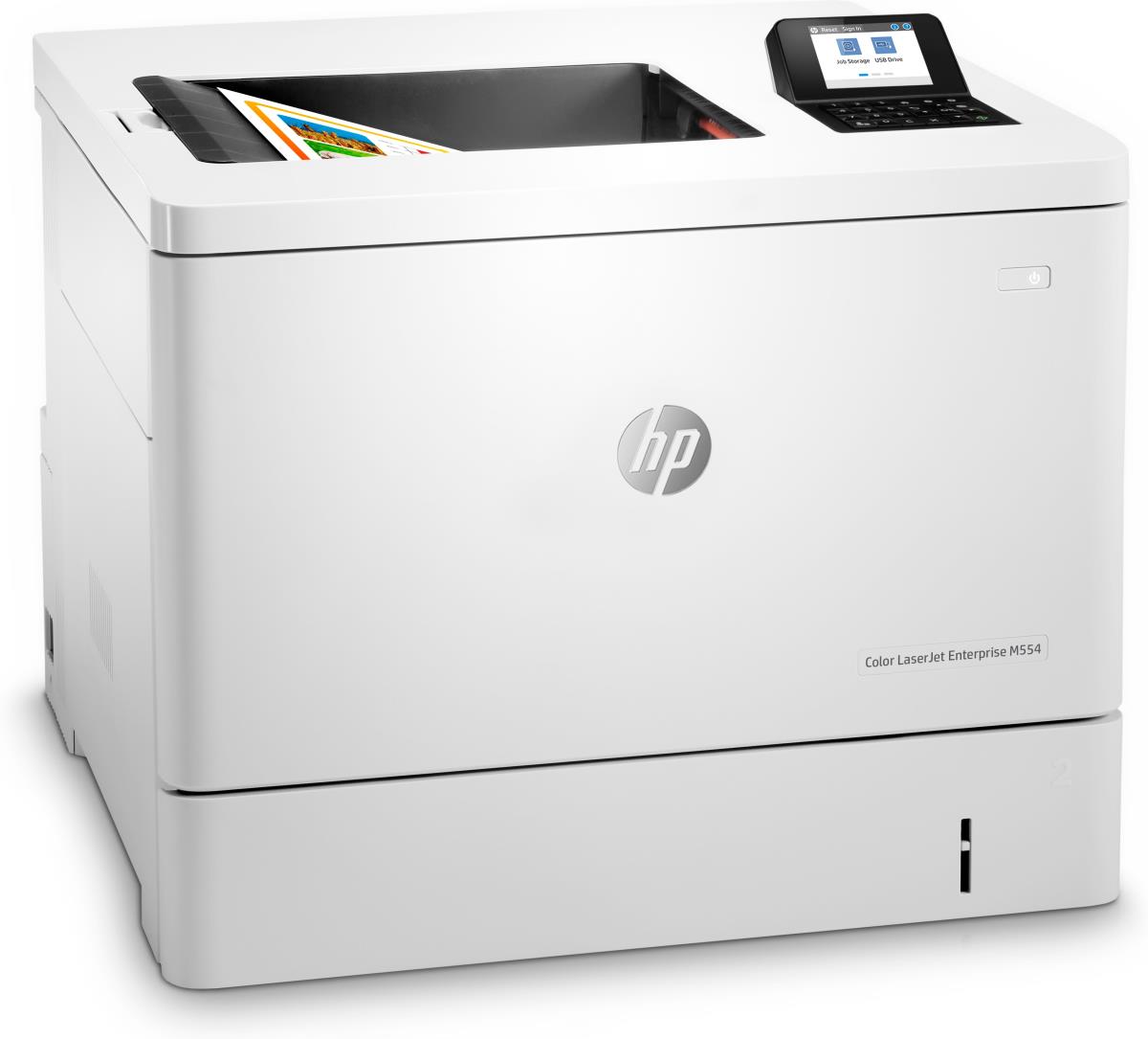 LaserJet Enterprise M554dn - Color Printer - Laser - A4 - USB / Ethernet