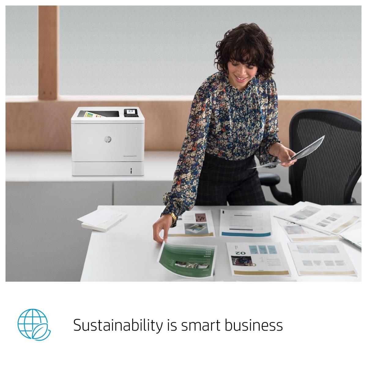 LaserJet Enterprise M554dn - Color Printer - Laser - A4 - USB / Ethernet